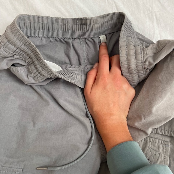 Grey Cargo Joggers - Picture 2 of 3